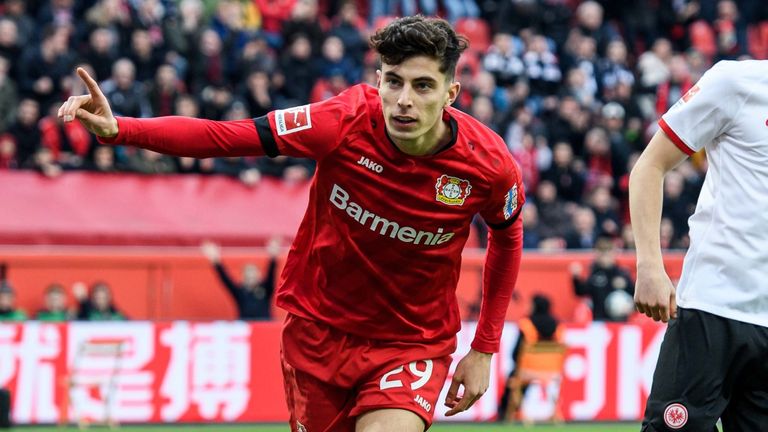 Kai Havertz: Playmaker linked with Chelsea ‘can leave Leverkusen this summer’