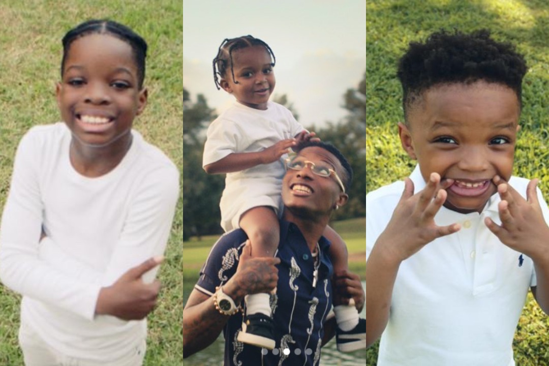 Wizkid Gives His Children A Lovely Tribute.(See How)