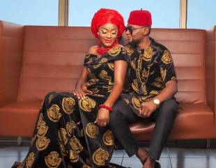 Cha-cha Eke shares photo of her and her husband together, fans react.