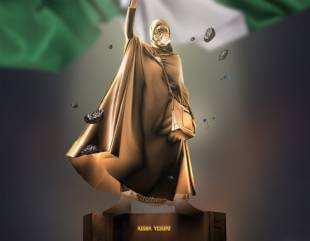 5 Crises In Nigeria That Aisha Yesufu’s Statue of Liberty Represents.