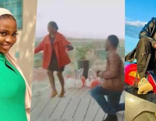 Sweet Moment Taooma’s Boyfriend Proposed to Her In Namibia (VIDEO)