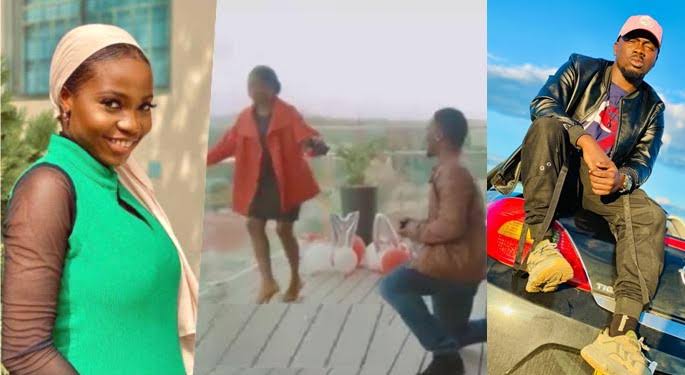 Sweet Moment Taooma’s Boyfriend Proposed to Her In Namibia (VIDEO)