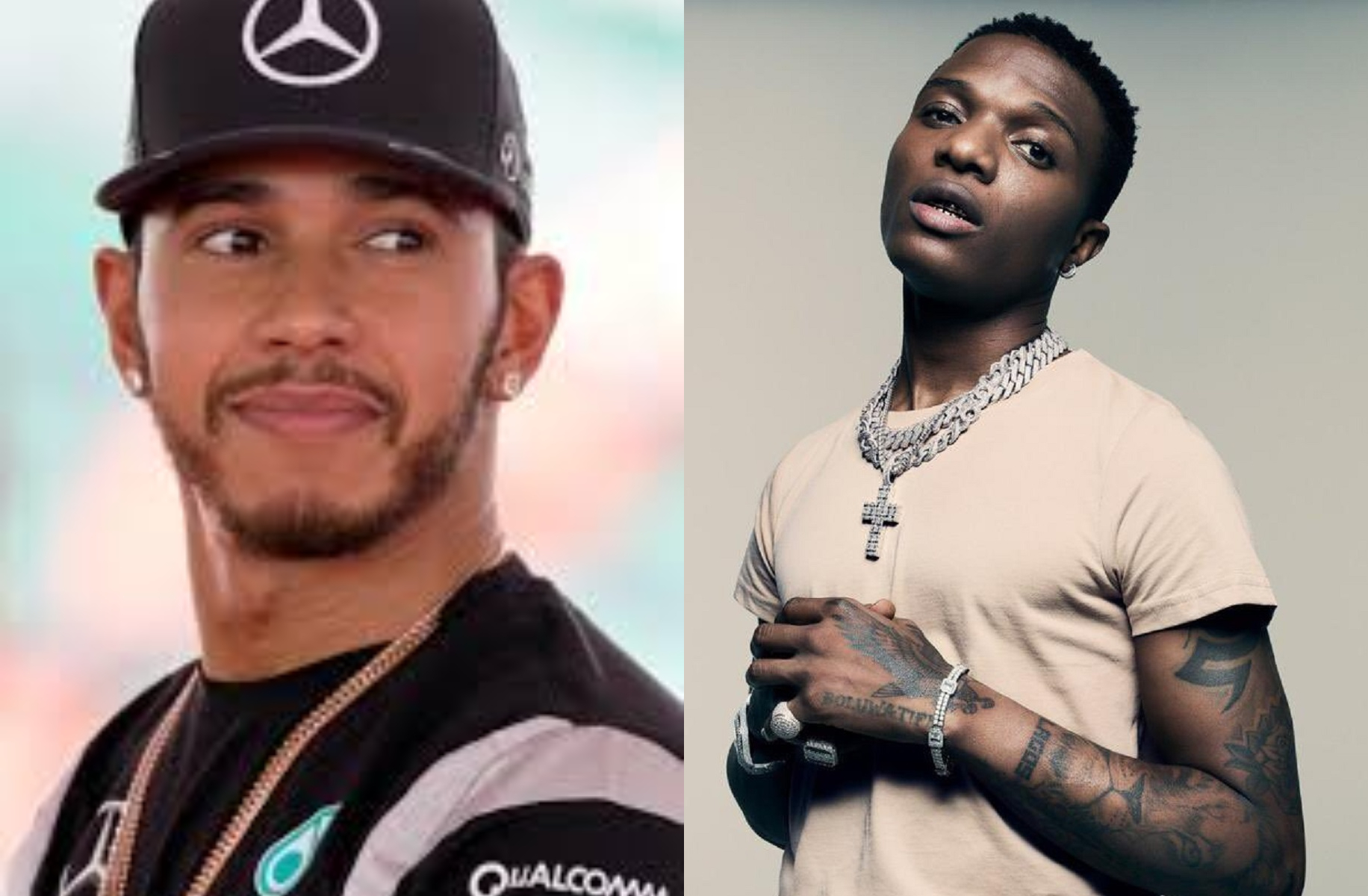 “This is my Favorite album” – Lewis Hamilton Praises Wizkid’s MIL Album.