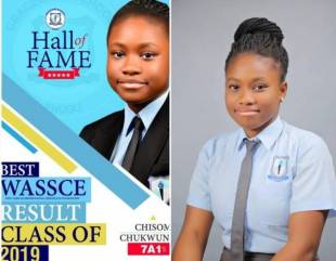 Nigerian Girl Who Had The Best 2019 WAEC Result Dies.