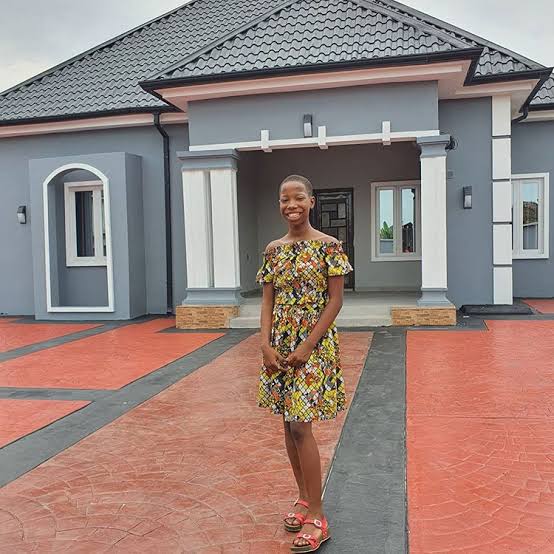 Popular Child Comedian Emmanuella reveals details on how she built her mother a house.