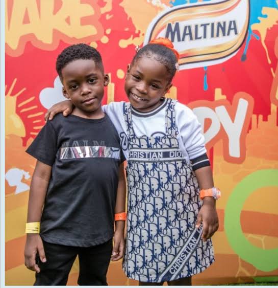 Tiwa Savage @41: Singer receives adorable treatment from her son Jamil and Davido’s daughter, Imade.