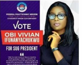 “How can someone who bends down to urinate rule us that stand to urinate?” Male students of Fed Poly Nekede object as a woman contests for SUG President.