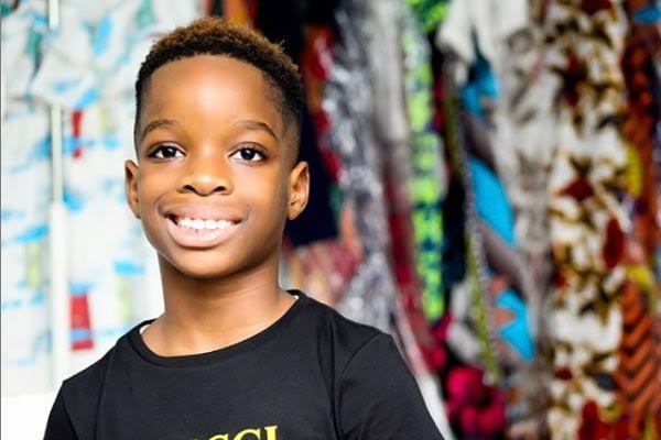 Wizkid’s first son, Boluwatife shows his rap skill in a new video.