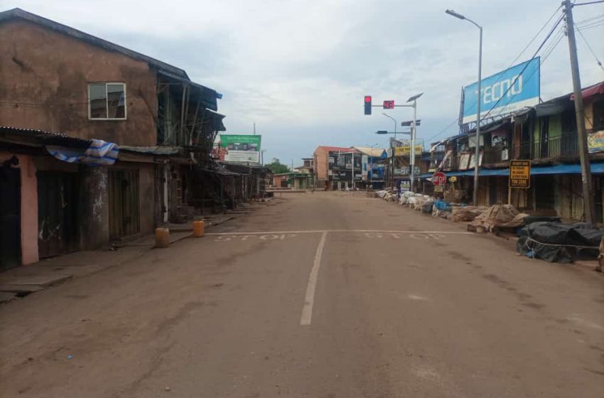 Residents obey the IPOB sit-at-home order in the South East  (Photo Story)