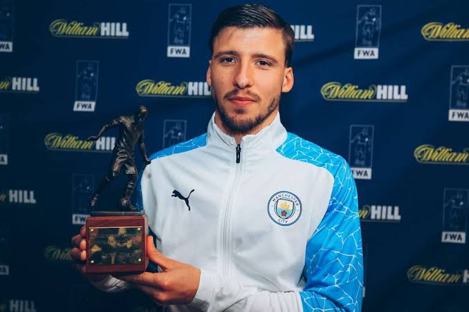 Manchester City’s Dias wins FWA Footballer of the year