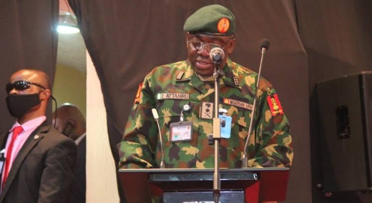 BREAKING: Nigeria Army Confirms Death of COAS Ibrahim Attahiru.