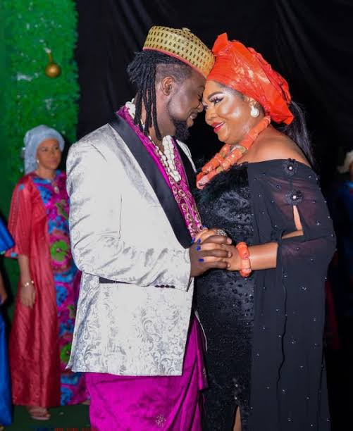 Regina Daniels mother reportedly weds her young lover.