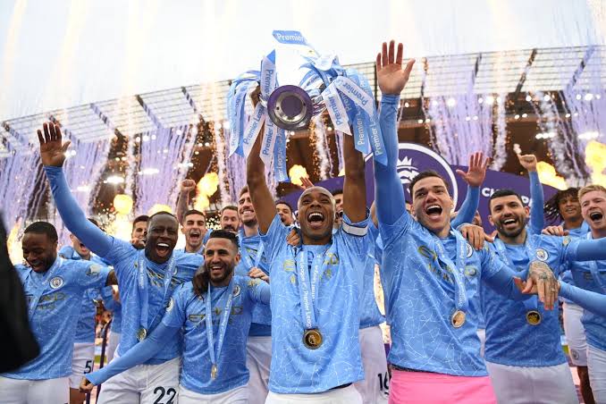 Manchester City are 2020-21 champions of England