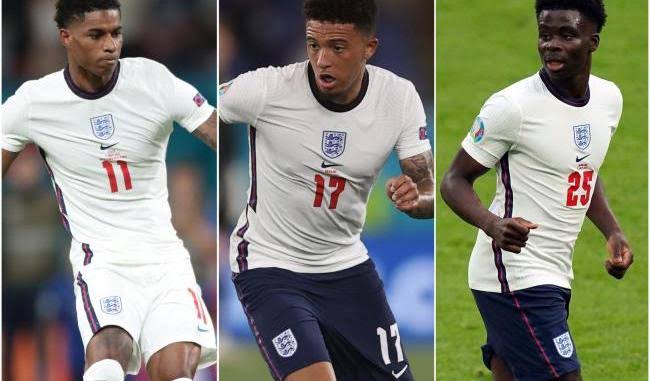 England FA condemns racial abuse of Rashford, Sancho and Saka