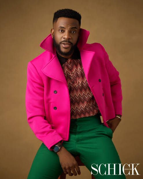 Ebuka looking good on the cover of shick magazine
