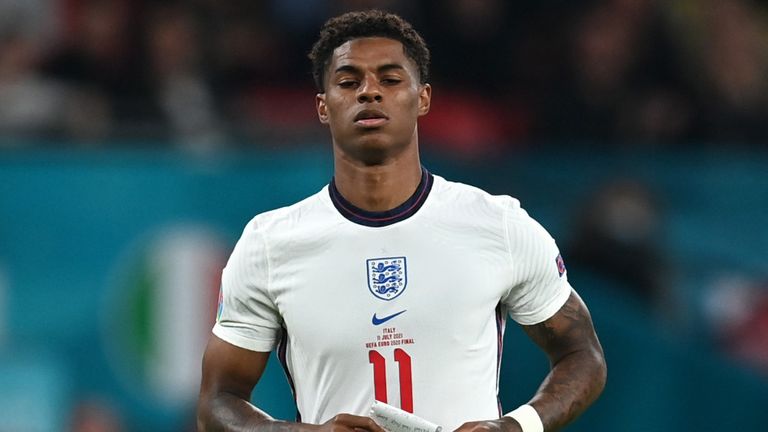 Marcus Rashford responds to racist abuse and opens up on penalty miss