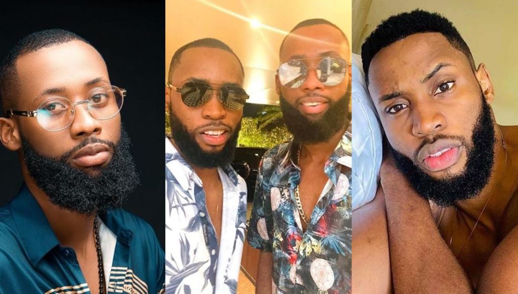 Reactions as Tochi Shares Photo of Himself With New BBNaija Housemate, Emmanuel