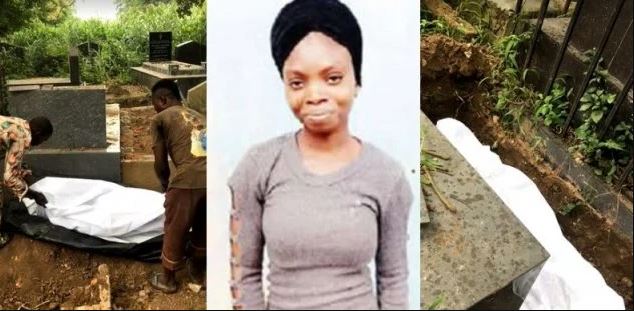 Jumoke Oyeleke Who Was Killed During Yoruba Nation Rally Buried In Lagos