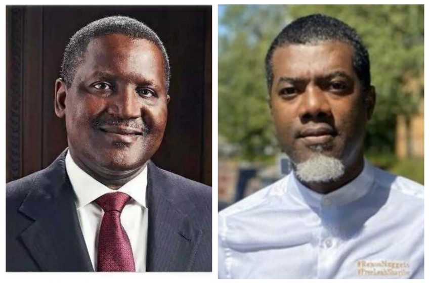 Reno Omokri Reacts To The New Ranking Of Aliko Dangote’s Wealth, Blames Nigerians