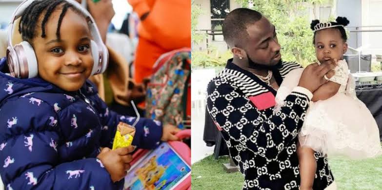 Davido’s daughter, Hailey splits as she dances happily to Ciara’s level up song, Singer screams in shock.(VIDEO