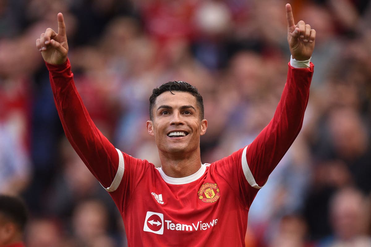 Cristiano Ronaldo scores brace on second Man Utd debut