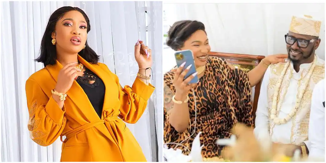 Tonto Dikeh reacts to Cheating Allegation from ex-lover Prince Kpokpogri