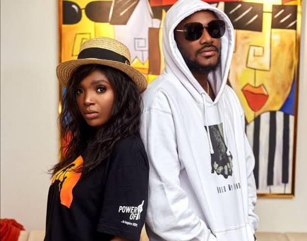 2face and Annie Idibia almost share a kiss in a new romantic photo, as the singer marks his new age.