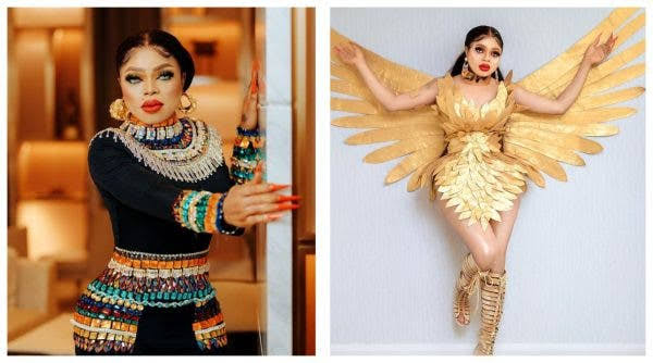 Bobrisky Shows Off Money Realized From His Birthday Party.