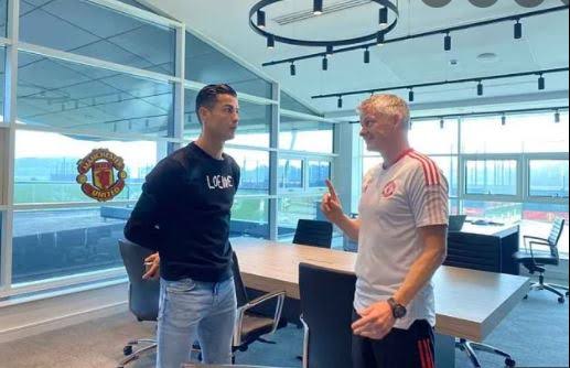 Ronaldo trans at Carrington for the first time