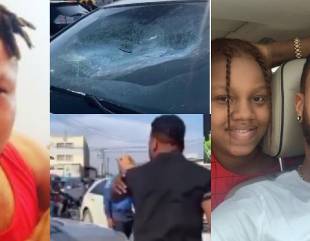 Charles Okocha Goes Mad After Spotting His Daughter Inside A Car With A Man