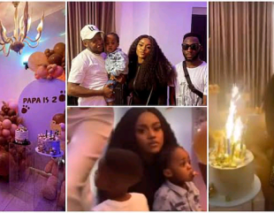 Davido absent at beautiful house party organised by Choima for Ifeanyi’s 2nd birthday.