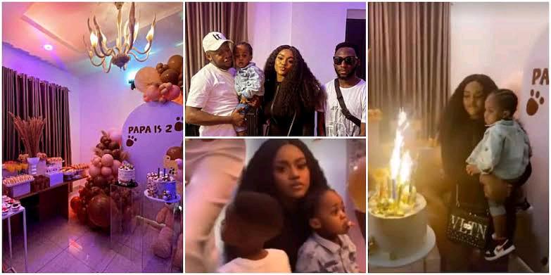 Davido absent at beautiful house party organised by Choima for Ifeanyi’s 2nd birthday.