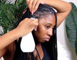 How to wash your braids hair without making it rough