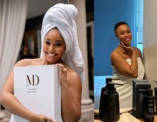 Minnie Dlamini dumps her skincare brand to promote another