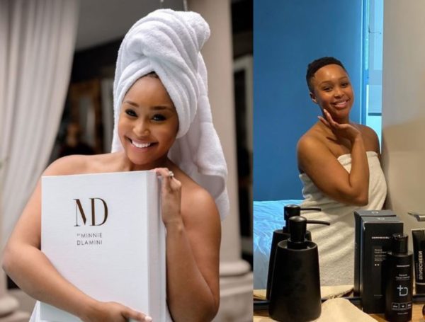 Minnie Dlamini dumps her skincare brand to promote another