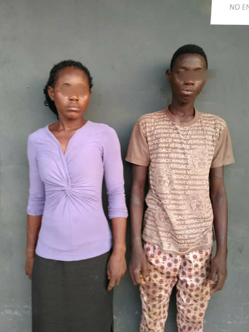 Mother And Son Arrested For Killing Their Neighbor In Ogun (Photo)