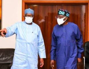 2023: Buhari’s Chief Of Staff, Gambari Visits Tinubu (Photos)