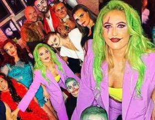 ‘Halloween is when all the weirdos come out’ Paris Fury stuns as The Joker at bash