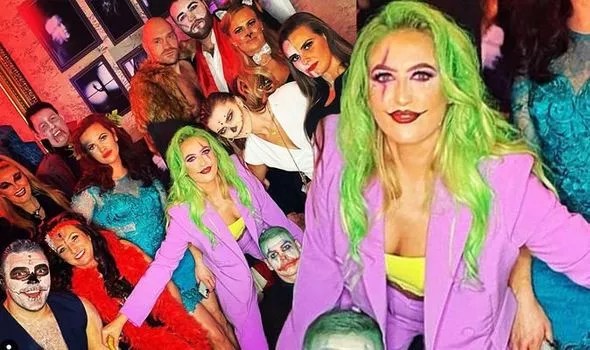 ‘Halloween is when all the weirdos come out’ Paris Fury stuns as The Joker at bash