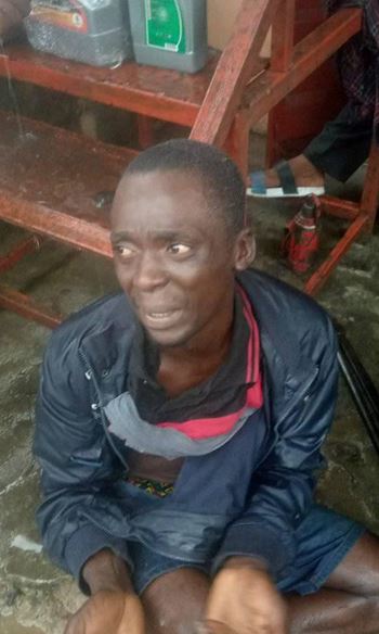 Business Owner Nabs Suspected Thief Who Specialises In Stealing Motor Oil From His Shop In Bayelsa