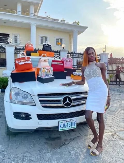 Crossdresser Jasmine Baby Girl For Life Receives New Benz