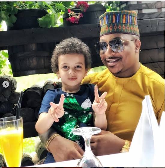 Nollywood Actor IK Ogbonna Shares Videos Of His Son Hyping Him.