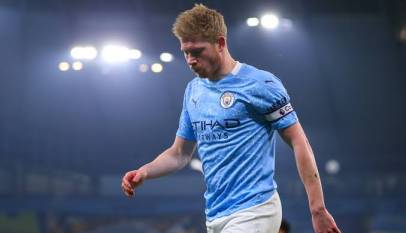 De Bruyne tests positive for Covid-19