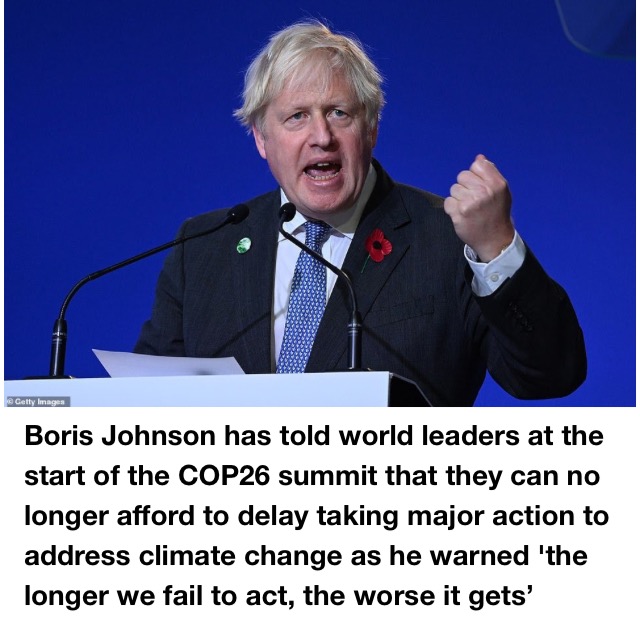 It Is One Minute To Midnight On Doomsday Clock – Boris Johnson (Pics, Video)