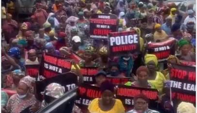 Mothers protest over Lekki Toll-Gate shootings