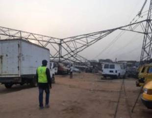 Panic as transmission lines fall in Lagos on Christmas Eve