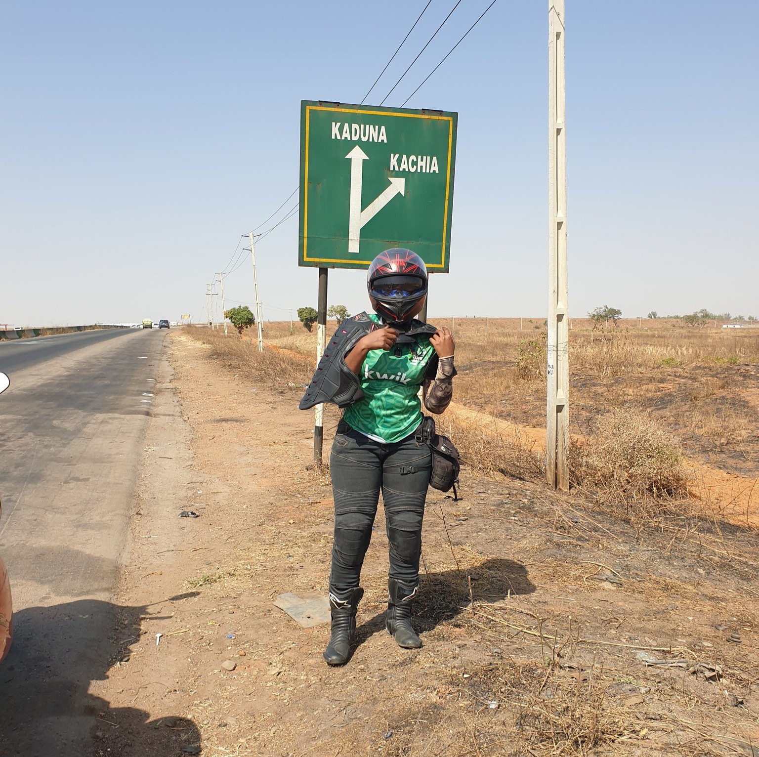 Woman travels ‘across Nigeria’ in 7 days with a motorcycle