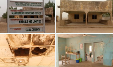 See the State of a Primary Health Care Center in Katsina state ”renovated” with N8 million in 2021 (photos)