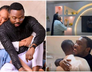 Toyin Abraham throws a surprise for her husband on his birthday, invites Timi Dakolo to sing for him.