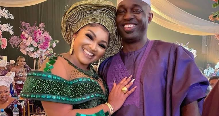 Mercy Aigbe Clears The Air On The Alleged Friendship Between Her Ex-Husband and Her Present Husband.